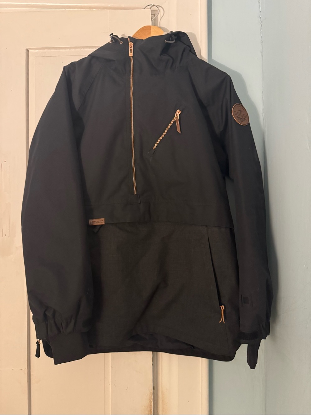 L1 Premium Goods Winter Snowboarding Anorak Jacket - EUC